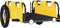 vidaXL - Fietstrailer - oxford - stof - en - ijzer - geel