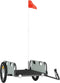 vidaXL - Fietstrailer - oxford - stof - en - ijzer - grijs