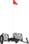 vidaXL - Fietstrailer - oxford - stof - en - ijzer - grijs