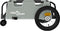vidaXL - Fietstrailer - oxford - stof - en - ijzer - grijs