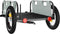 vidaXL - Fietstrailer - oxford - stof - en - ijzer - grijs