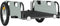 vidaXL - Fietstrailer - oxford - stof - en - ijzer - grijs