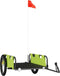 vidaXL - Fietstrailer - oxford - stof - en - ijzer - groen