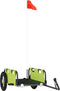 vidaXL - Fietstrailer - oxford - stof - en - ijzer - groen