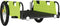 vidaXL - Fietstrailer - oxford - stof - en - ijzer - groen