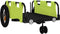 vidaXL - Fietstrailer - oxford - stof - en - ijzer - groen