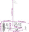 vidaXL - Fietstrailer - oxford - stof - en - ijzer - groen