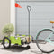 vidaXL - Fietstrailer - oxford - stof - en - ijzer - groen