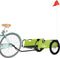 vidaXL - Fietstrailer - oxford - stof - en - ijzer - groen