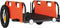 vidaXL - Fietstrailer - oxford - stof - en - ijzer - oranje