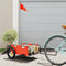 vidaXL - Fietstrailer - oxford - stof - en - ijzer - oranje