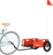 vidaXL - Fietstrailer - oxford - stof - en - ijzer - oranje