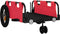 vidaXL - Fietstrailer - oxford - stof - en - ijzer - rood