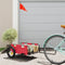 vidaXL - Fietstrailer - oxford - stof - en - ijzer - rood