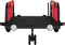 vidaXL - Fietstrailer - oxford - stof - en - ijzer - rood