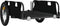 vidaXL - Fietstrailer - oxford - stof - en - ijzer - zwart