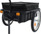 vidaXL - Fietstrailer/trekwagen - 155x60x83 - cm - staal - zwart