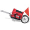 vidaXL - Fietstransporttrailer - met - 1 - wiel - en - opbergtas