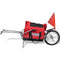 vidaXL - Fietstransporttrailer - met - 1 - wiel - en - opbergtas