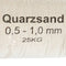 vidaXL - Filterzand - 25 - kg - 0,5-1,0 - mm