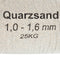 vidaXL - Filterzand - 25 - kg - 1,0-1,6 - mm