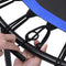 vidaXL Fitnesstrampoline met handgreep 122 cm