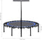 vidaXL Fitnesstrampoline met handgreep 122 cm