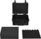 vidaXL Flightcase draagbaar 24x19x11 cm PP zwart