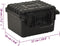 vidaXL Flightcase draagbaar 27x25x18 cm PP zwart
