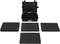 vidaXL Flightcase draagbaar 52x40x19 cm PP zwart