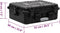 vidaXL Flightcase draagbaar 52x40x19 cm PP zwart