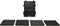 vidaXL Flightcase draagbaar 55x43x21 cm PP zwart