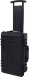 vidaXL - Flightcase - op - wieltjes - 58x45x27 - cm - PP - zwart