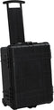 vidaXL - Flightcase - op - wieltjes - 58x45x27 - cm - PP - zwart