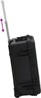 vidaXL - Flightcase - op - wieltjes - 58x45x27 - cm - PP - zwart