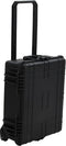 vidaXL - Flightcase - op - wieltjes - 63x50x23 - cm - PP - zwart