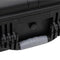 vidaXL - Flightcase - op - wieltjes - 63x50x23 - cm - PP - zwart
