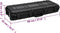vidaXL Flightcase op wieltjes 96x42x16 cm PP zwart