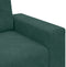 vidaXL - Fluwelen - donkergroen - Fluwelen - stof - met - stevig - houten - frame