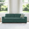 vidaXL - Fluwelen - donkergroen - Fluwelen - stof - met - stevig - houten - frame