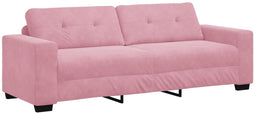 vidaXL - Fluwelen - Roze - Comfortabele - Schuimvulling - Standaard