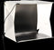 vidaXL Foto-opnamebox met LED inklapbaar 40x34x37 cm kunststof wit