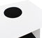 vidaXL Foto-opnamebox met LED inklapbaar 40x34x37 cm kunststof wit