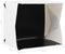 vidaXL Foto-opnamebox met LED inklapbaar 40x34x37 cm kunststof wit