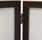 vidaXL - Fotolijst - drieluik - 22x15 - cm+2x(10x15 - cm) - donkerbruin