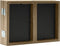 vidaXL - Fotolijst - drieluik - 28x18 - cm+2x(13x18 - cm) - lichtbruin