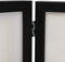 vidaXL - Fotolijst - drieluik - 28x18 - cm+2x(13x18 - cm) - zwart