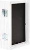 vidaXL - Fotolijst - tweeluik - 2x(10x15 - cm) - wit