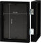 vidaXL - Fotolijst - tweeluik - 2x(10x15 - cm) - zwart