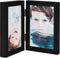 vidaXL - Fotolijst - tweeluik - 2x(21x29,7 - cm) - zwart